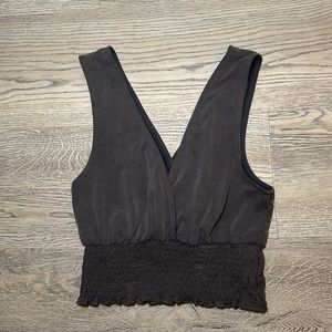 Urban Outfitters Small Gray Cropped Tank Top